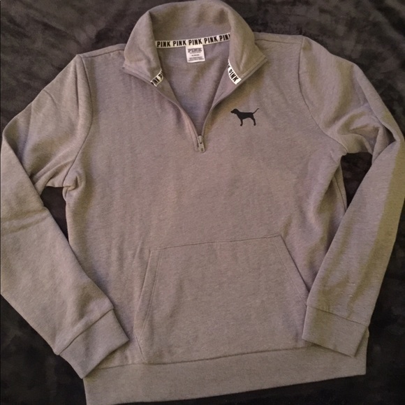 PINK Victoria's Secret Tops - 🆕V/S PINK 1/4 Zip M